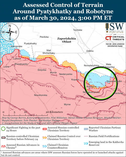 
Росіяни зосереджуються на Лиманському напрямку: карти ISW 