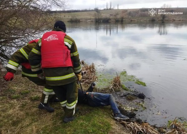 З водойми на Кіровоградщині вилучили тіло чоловіка (ФОТО)