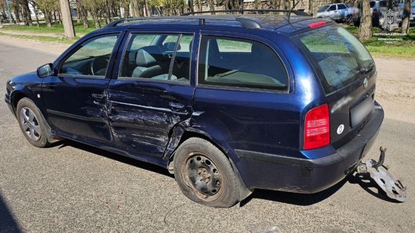 Водійка спричинила ДТП за участі трьох автомобілів у Кропивницькому (ФОТО)