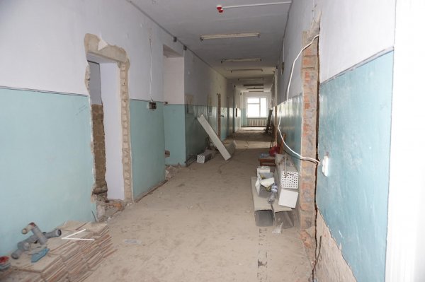 Реабілітаційне відділення будують в лікарні на Кіровоградщині (ФОТО)