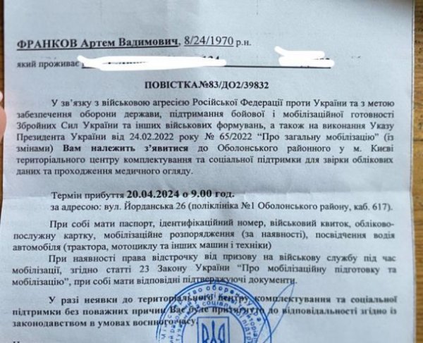 
Відомого спортивного журналіста викликали до ТЦК: він помер минулого року
