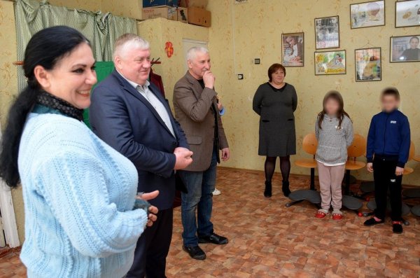 Голова Кіровоградської облради відвідав центр соціально-психологічної реабілітації дітей