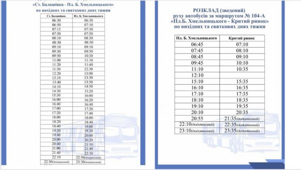 Як працюватиме громадський транспорт у Кропивницькому на Великдень (РОЗКЛАД)