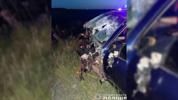 
На Чернігівщині автомобіль виїхав на зустрічку і влетів у фуру: троє загиблих
