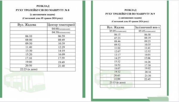 Як працюватиме громадський транспорт у Кропивницькому на Великдень (РОЗКЛАД)