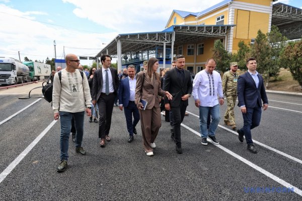 На Одещині відкрили міжнародний пункт пропуску «Рені» між Україною та Молдовою 