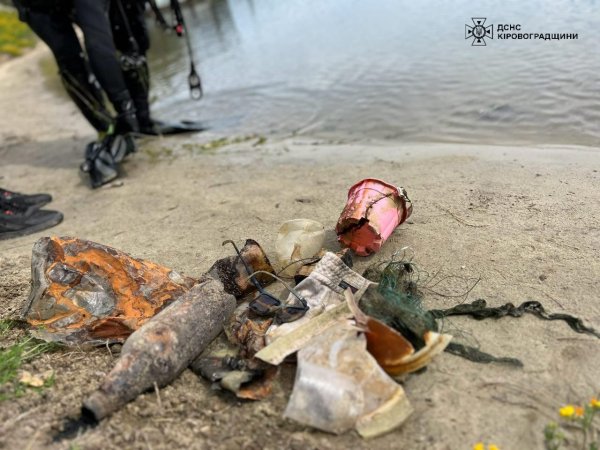 Водолази обстежили водойми на Кіровоградщині. Які результати (ФОТО)