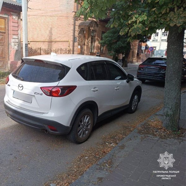 У Кропивницькому водій Audi в’їхав у припарковане авто, потім у дерево й намагався втекти