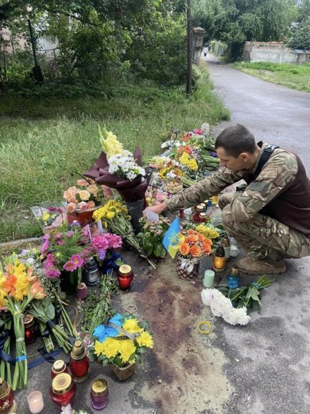 
"Тут має бути пам‘ятник": донька Фаріон показала фото з місця трагедії
