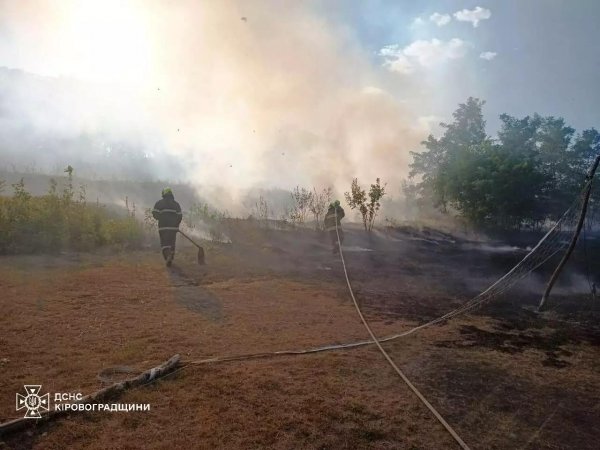 На Кіровоградщині 16-річного юнака, який травмувався на пожежі, госпіталізували