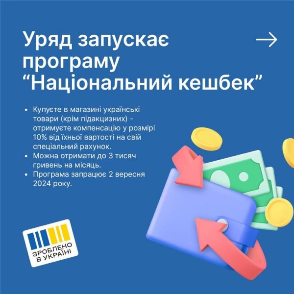 Національний кешбек: у Мінекономіки сказали, на що можна буде витратити гроші