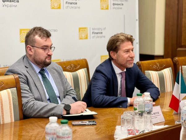 Італія надала Україні понад €300 мільйонів прямої бюджетної підтримки