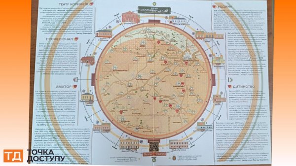 "Театр Корифеїв. Початок”: у Кропивницькому презентували туристичний путівник