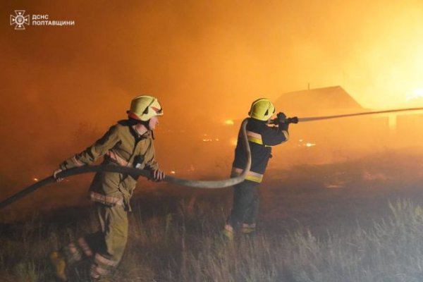 
В Україні спалахнула масштабна пожежа: в ДСНС повідомили, що і де горить (фото)
