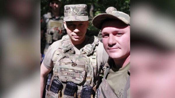 Артилерист з Кіровоградщини, який визволяв Херсон, отримав відзнаку "Золотий хрест"