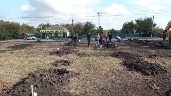 Створили парк і алею пам’яті на честь воюючих і загиблих захисників в селі Кіровоградської області