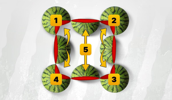 Головоломка для найкмітливіших: підрахуйте кавуни за рекордний час