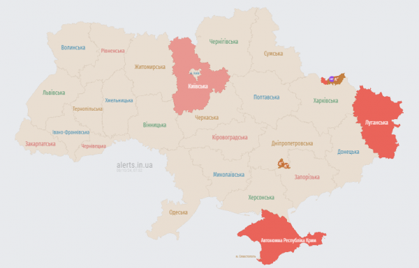
В Україні оголосили нетипову повітряну тривогу: мапа
