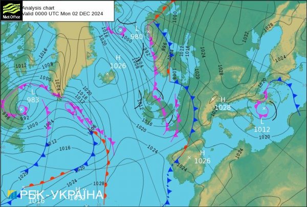 
Тумани і невелике потепління. Синоптик дала прогноз на завтра в Україні 