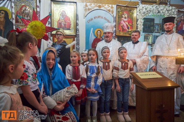 Як у хpамах Кpопивницького відзначають Різдво (ФОТОРЕПОРТАЖ)