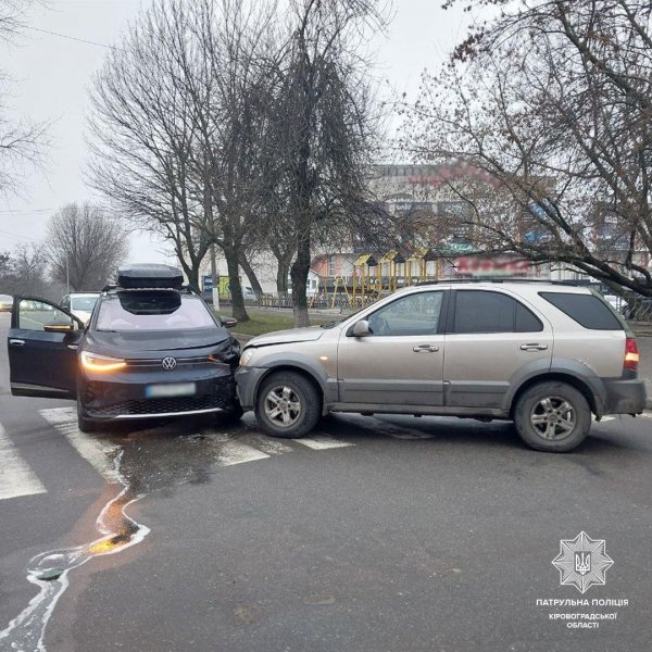 У Кропивницькому водійка Kia спричинила ДТП (ФОТО)