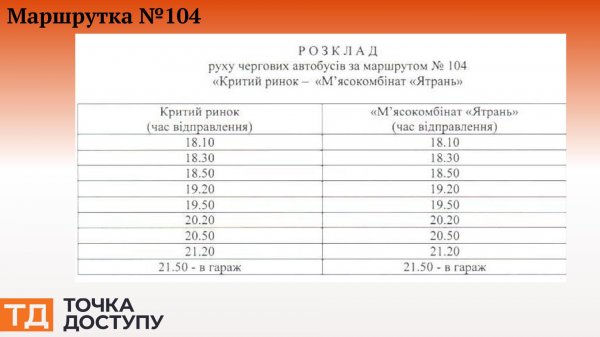 У Кропивницькому оприлюднили графіки роботи маршруток у вечірні і нічні години