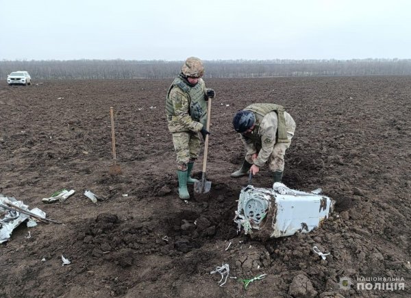 На Кіровоградщині знищили бойову частину ракети, яка не здетонувала (ФОТО)