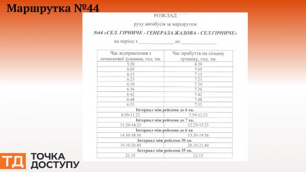 У Кропивницькому оприлюднили графіки роботи маршруток у вечірні і нічні години