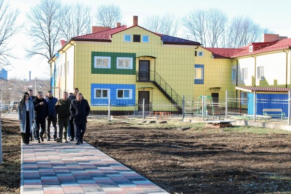 На Кіровоградщині відкрили новозбудований дитячий садок