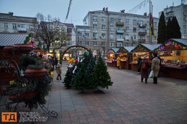 До якого числа працюватиме різдвяне містечко в центрі Кропивницького