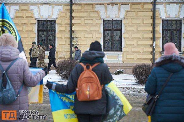 Акція "Не мовчи! Полон вбиває!" відбулася у Кропивницькому 16 лютого