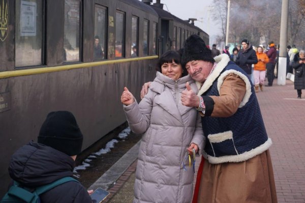 У Гайвороні відбувся ретро-тур вузькоколійкою