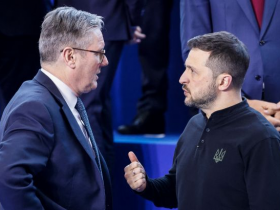 Кір Стармер та Володимир Зеленський