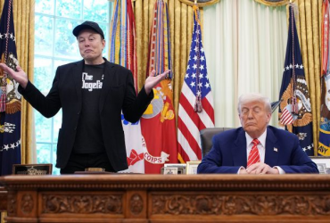 Ілон Маск та Дональд Трамп