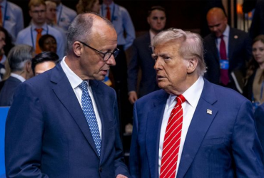 Фридрих Мерц та Дональд Трамп