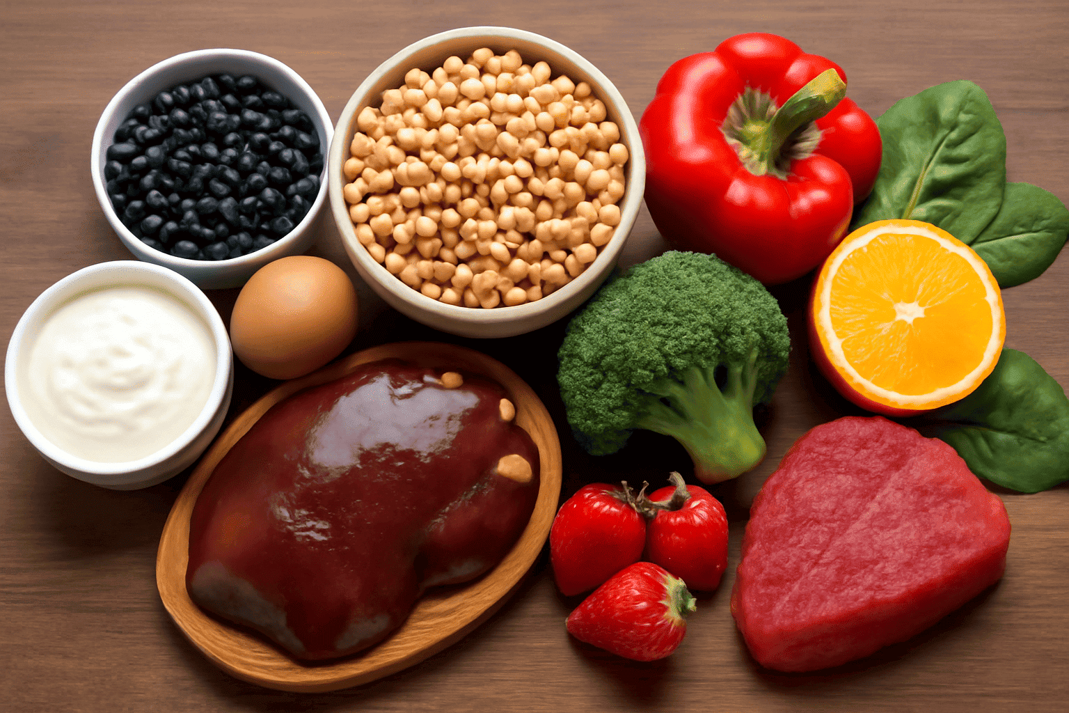 Дізнайтеся, які продукти варто вживати при анемії, щоб покращити рівень заліза в організмі та сприяти швидкому відновленню. Поради та рекомендації