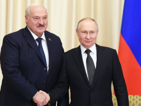 Олександр Лукашенко і Володимир Путін