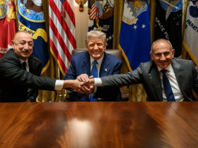Ільхам Алієв, Дональд Трамп та Нікол Пашинян