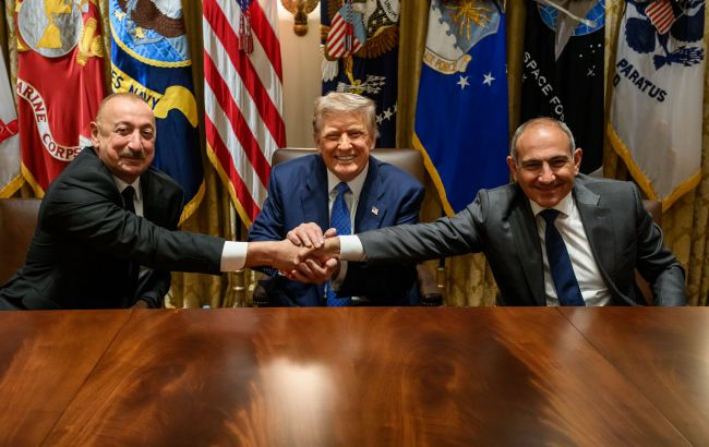 Ільхам Алієв, Дональд Трамп та Нікол Пашинян