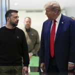 Дональд Трамп та Володимир Зеленський