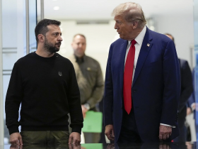 Дональд Трамп та Володимир Зеленський