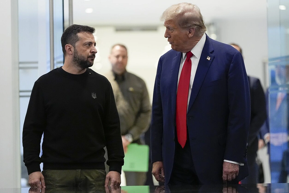 Дональд Трамп та Володимир Зеленський