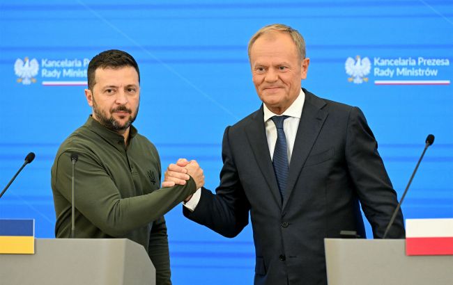 Зеленський і Туск узгодили позицію щодо одночасного відкриття переговорів України та Молдови щодо вступу до ЄС, попри вето Угорщини