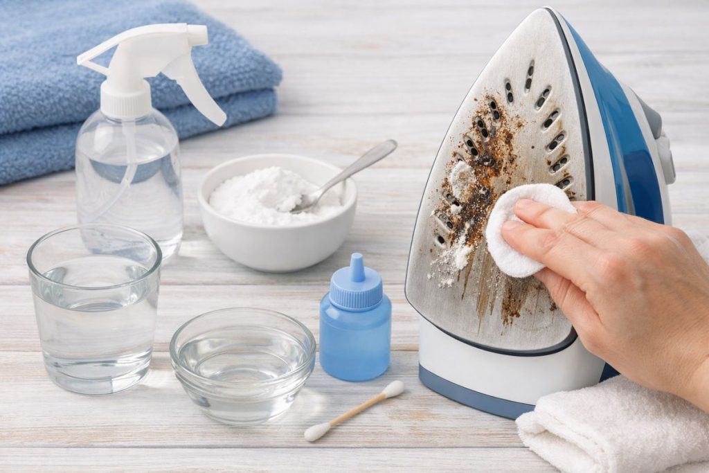 Перевірені способи очищення підошви праски від пригорілого для будь-якої моделі. Домашні методи, інструкції та поради.