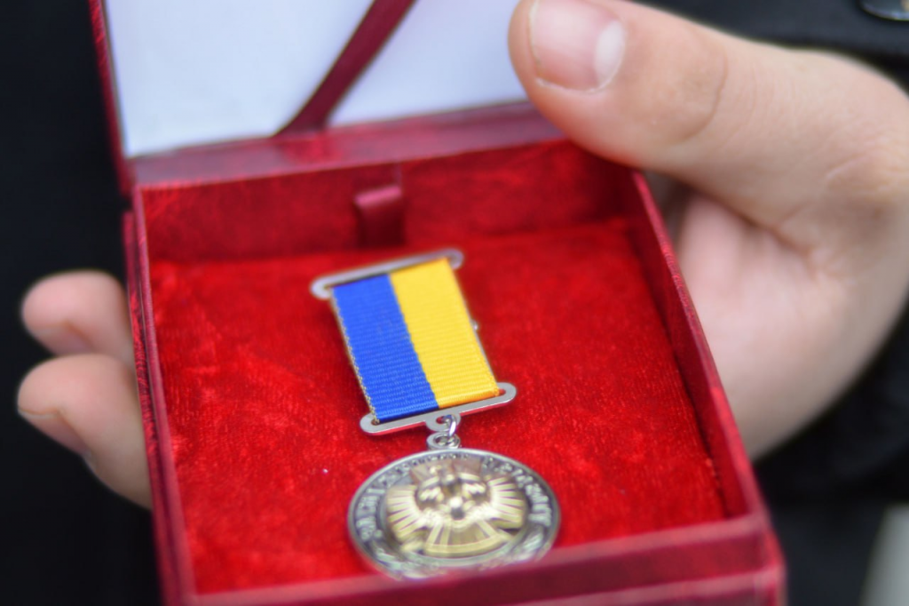 У Кропивницькому відзначили День Соборності України біля пам’ятника Винниченку