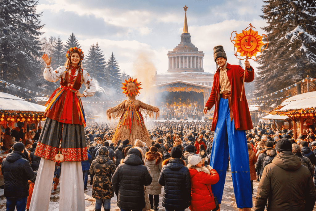 Масниця-2026 на ВДНГ: розклад виступів, традиції, ціни на квитки та парковки Масниця 21–22 лютого на ВДНГ у Києві: повний розклад концертів, обрядів, ціни на квитки, парковки та поради відвідувачам.