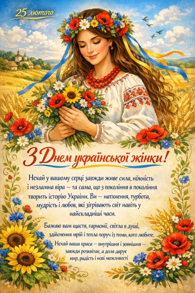 День української жінки 2026: привітання у віршах, прозі, СМС та красивих картинках