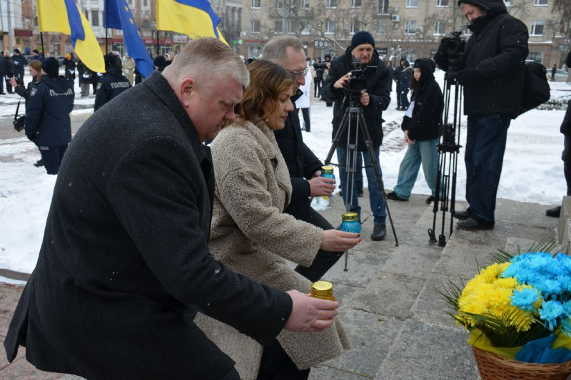 У Кропивницькому відзначили День Героїв Небесної Сотні