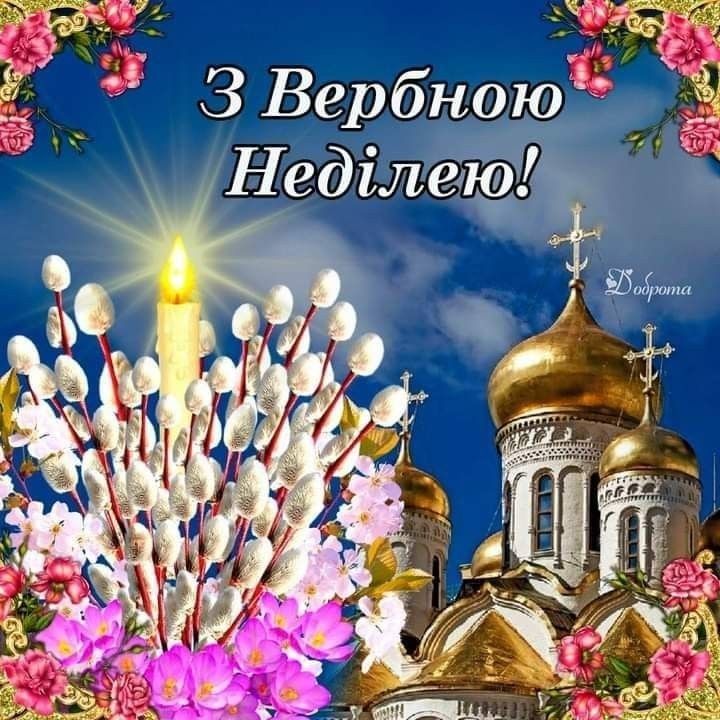 Вербна неділя 2026 в Україні: привітання у віршах, прозі та картинках