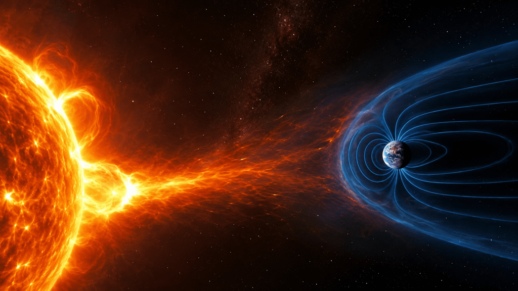 Магнітні бурі 12 травня 2026: прогноз і захист Магнітні бурі 12 травня 2026: прогноз Kp, чи буде шторм, вплив на самопочуття, кому варто бути обережним і як захиститися